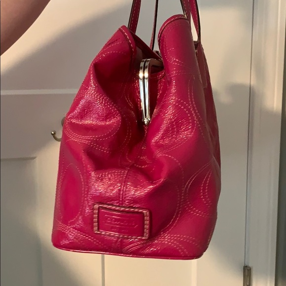 Coach - all season patent satchel - Picture 4 of 12